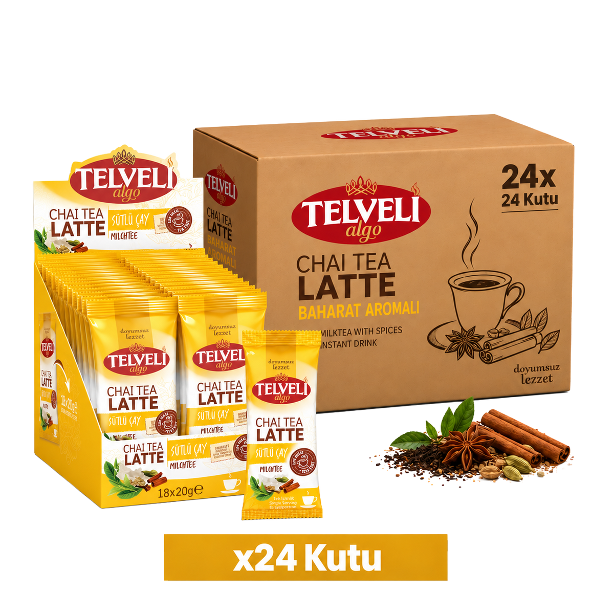 Chai Tea Latte – Milk Tea – Wholesale
