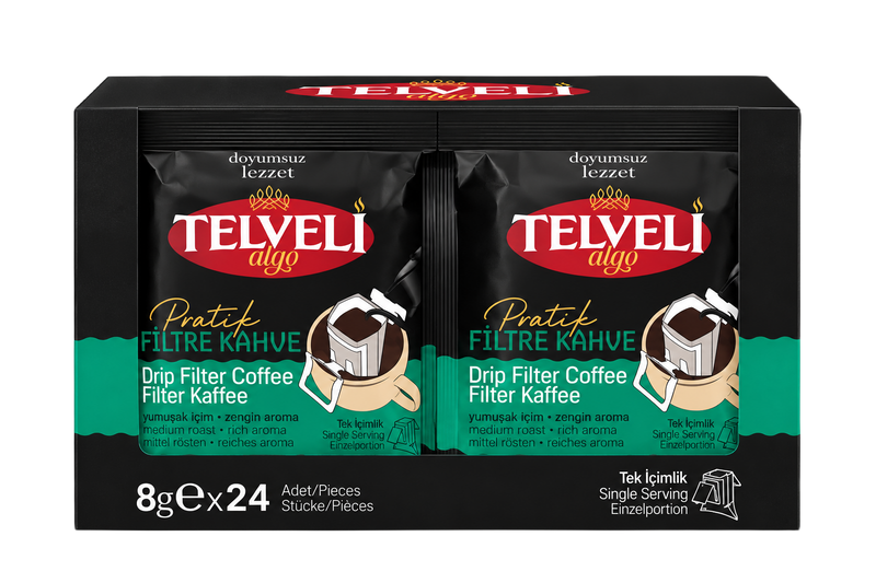 Filtre Kahve – Yumuşak İçim - 24'Lü