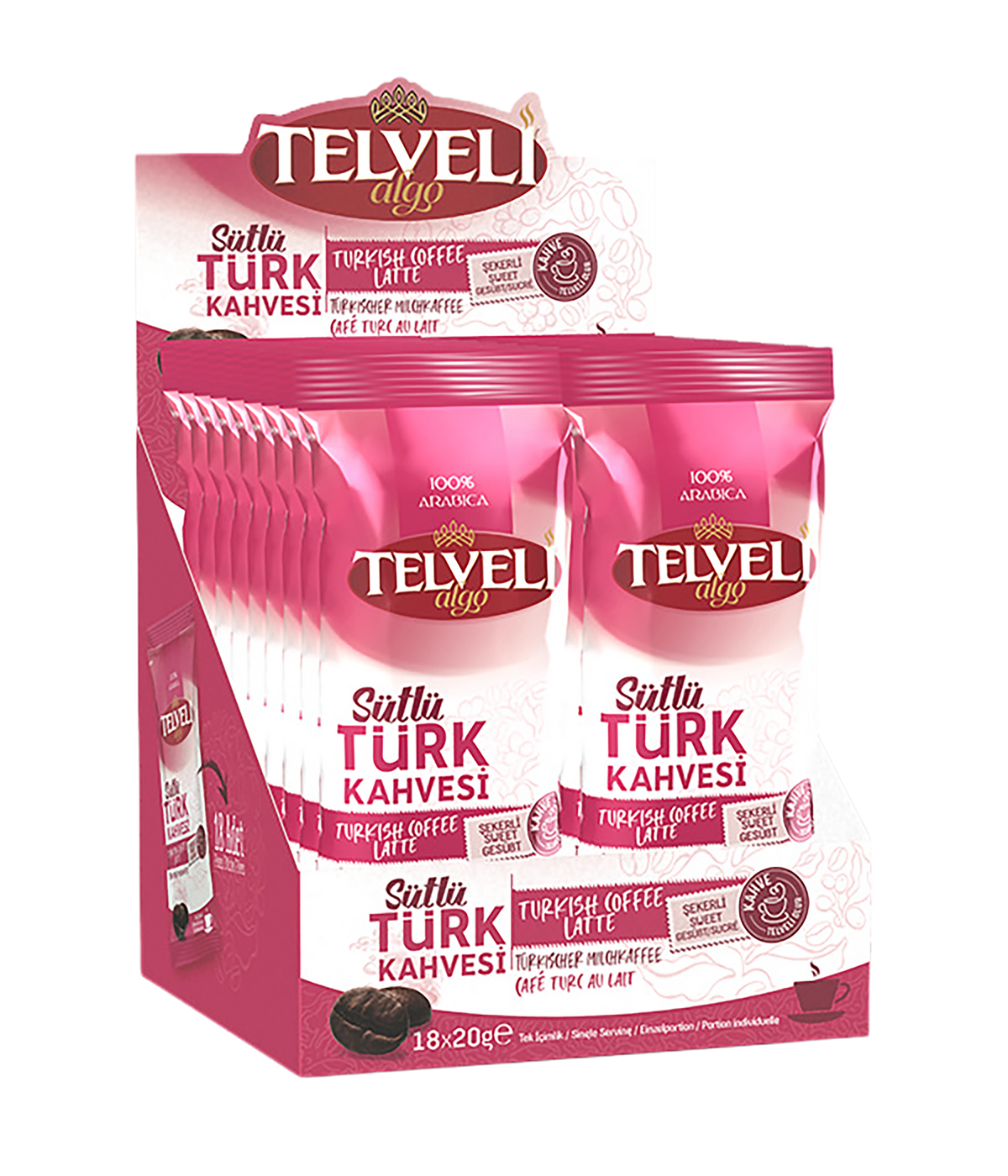 Sütlü Hazır Türk Kahvesi – Şekerli – Toptan