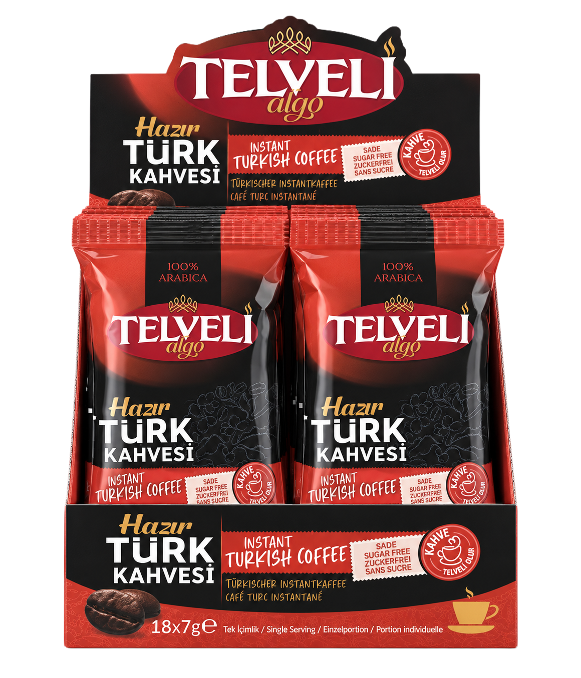 Hazır Türk Kahvesi – Sade – Toptan
