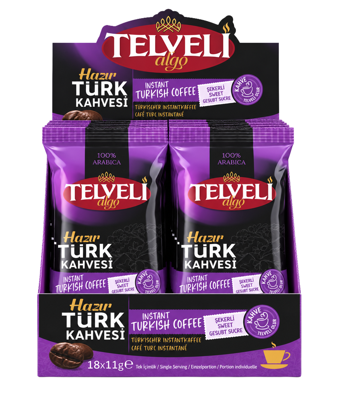 Hazır Türk Kahvesi - Şekerli