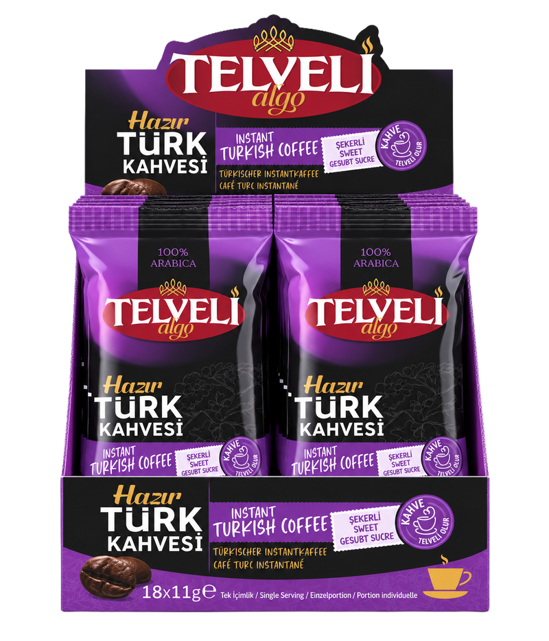 Hazır Türk Kahvesi - Şekerli