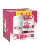 Sütlü Hazır Türk Kahvesi – Şekerli – Toptan Ofis Seti