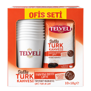 Sütlü Hazır Türk Kahvesi – Şekersiz – Toptan Ofis Seti